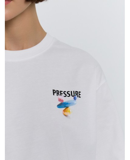 Футболка белый +печать8