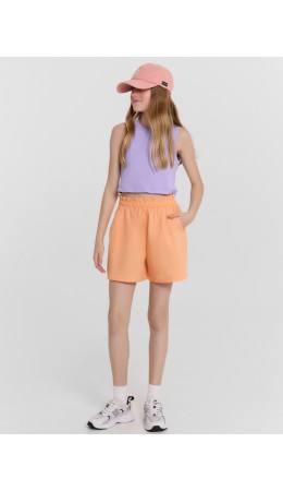 Шорты персик