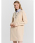 Платье св.бежевый меланж 5120-А