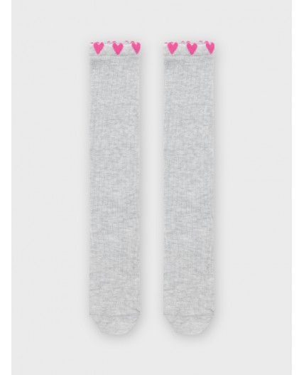 Гольфы св.серый меланж