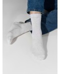 Носки св.серый меланж