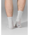 Носки св.серый меланж