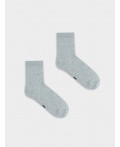 Носки св.серый меланж