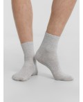 Носки св.серый меланж