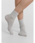 Носки св.серый меланж