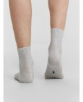 Носки св.серый меланж