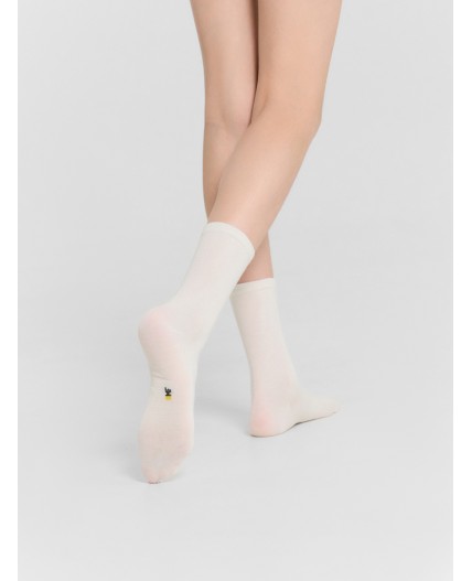 Носки молочный /св.эвкалипт /зефирный/