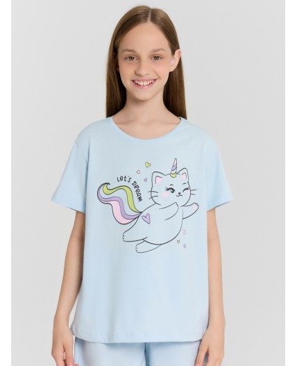 Комплект голубой +печать