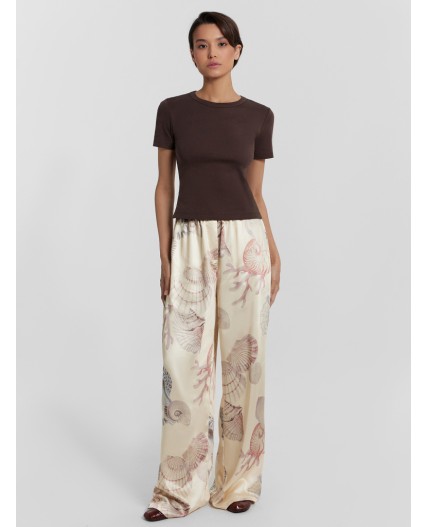 Брюки ракушки на сливочном