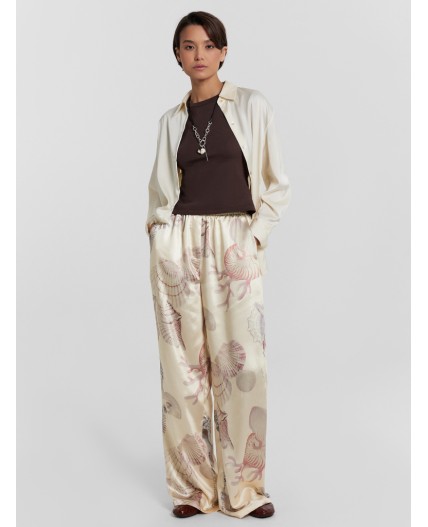 Брюки ракушки на сливочном