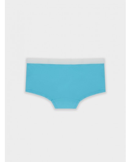 Трусы бирюзовый +печать