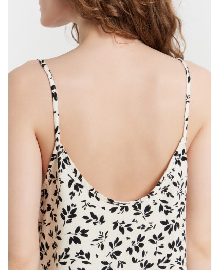 Сарафан листики на молочном