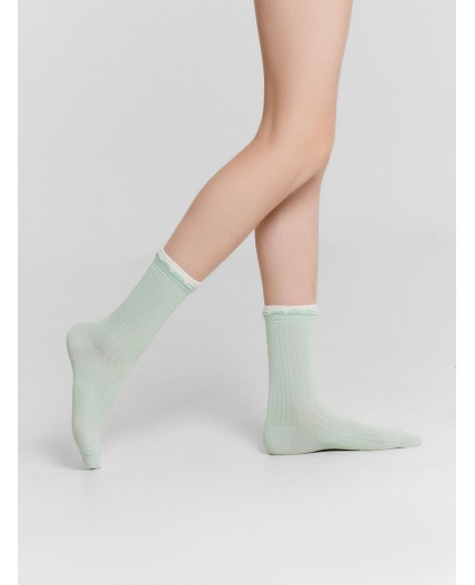 Носки св.эвкалипт /молочный