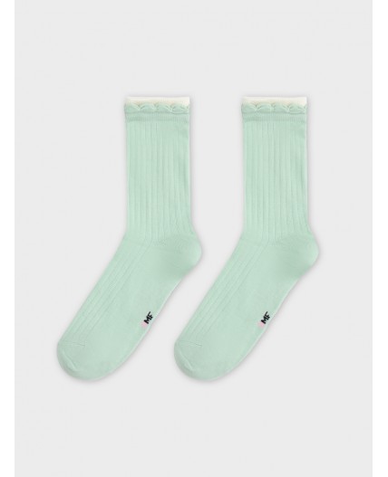 Носки св.эвкалипт /молочный