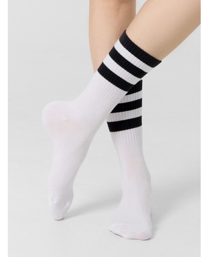 Носки белый /сер.меланж /черный/