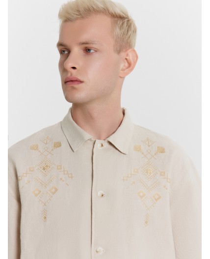 Рубашка св.молочный