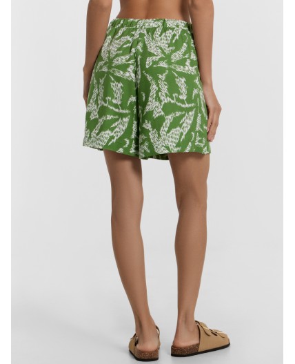 Шорты цветы на кактусе