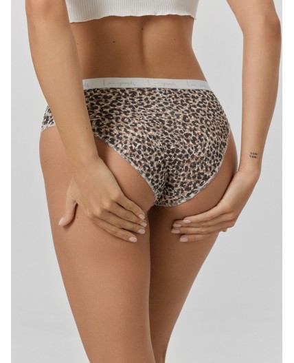 Трусы мелкий рисунок на жемчужном
