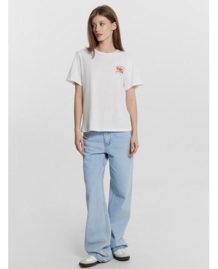 Футболка белый +печать3