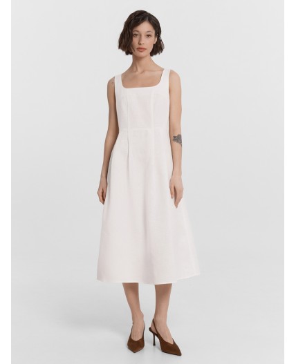 Сарафан белый