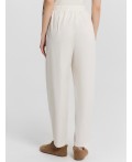 Брюки молочный