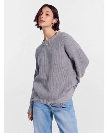 Джемпер дымчатый