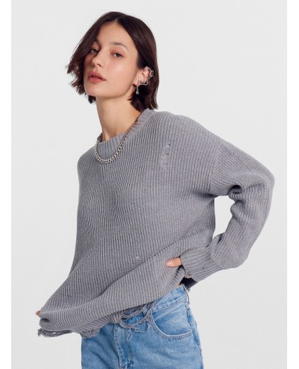 Джемпер дымчатый