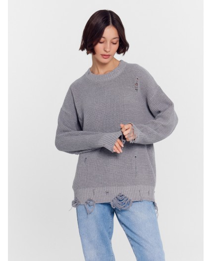 Джемпер дымчатый