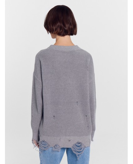 Джемпер дымчатый