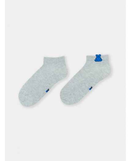 Носки св.серый меланж