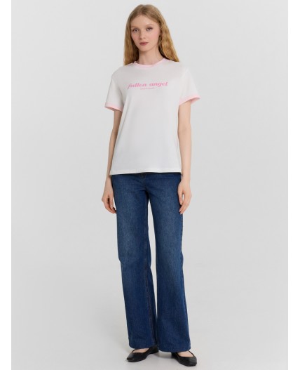 Футболка белый +печать2