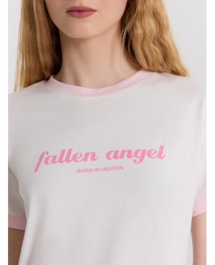 Футболка белый +печать2