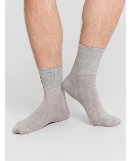 Носки серый меланж