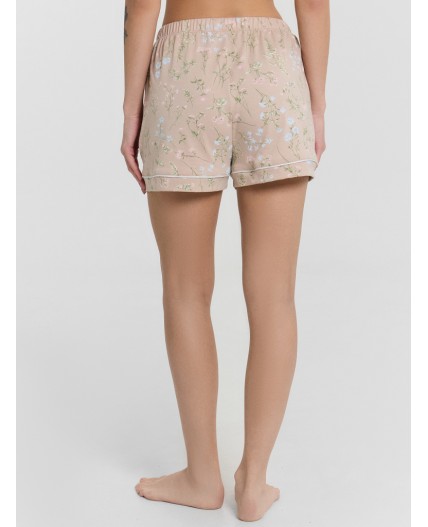 Комплект цветы на холодном бежевом