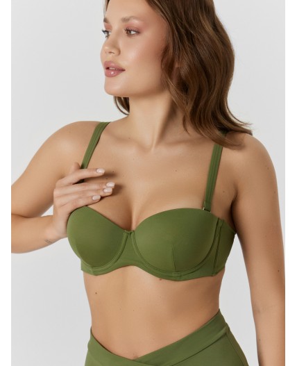 Бюстгальтер оливин