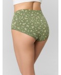 Трусы веточки на т.зеленом