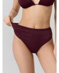 Трусы купальные винный