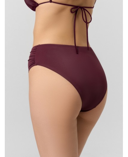 Трусы купальные винный
