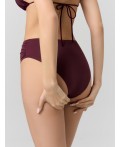 Трусы купальные винный
