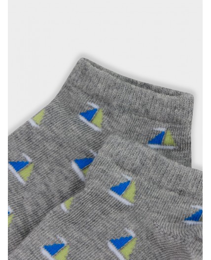 Носки серый меланж