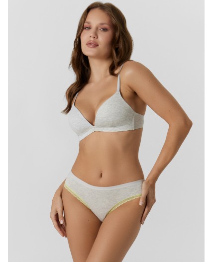 Трусы серый меланж 4306-А-1