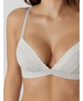 Бюстгальтер серый меланж 4306-А-2