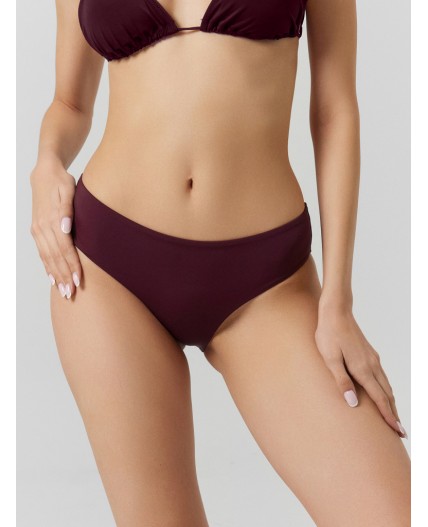 Трусы купальные винный