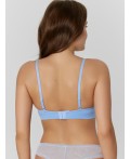 Бюстгальтер сине -голубой