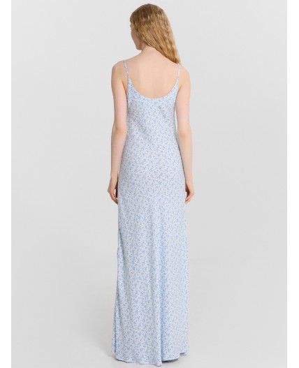 Сарафан цветы на белом