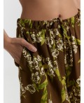 Шорты цветы на кенгуру