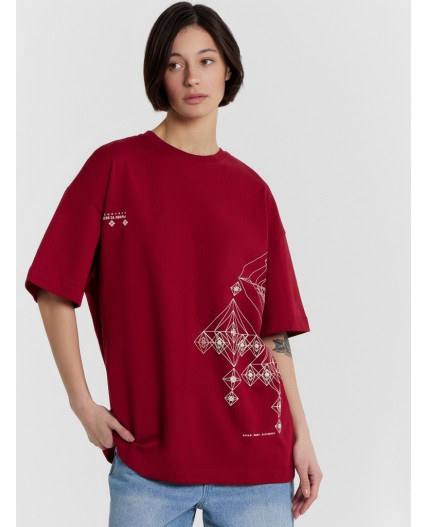 Футболка вино +печать