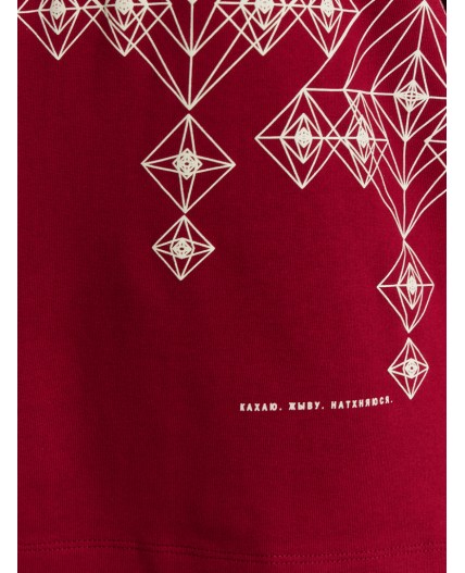 Футболка вино +печать