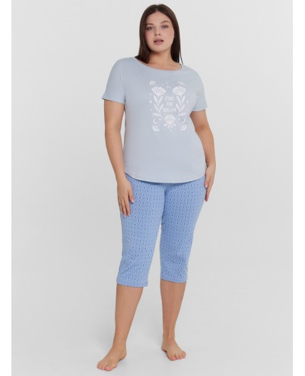 Комплект небесный голубой +мозаика на небесно-голубом