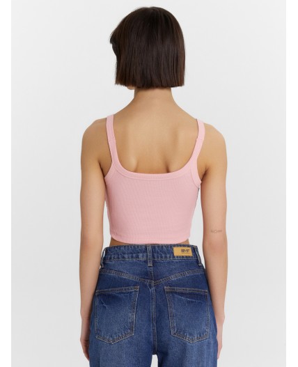 Топ розовый4